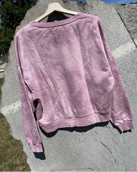 Tepláková souprava dámská Gap TIE DYE fialková